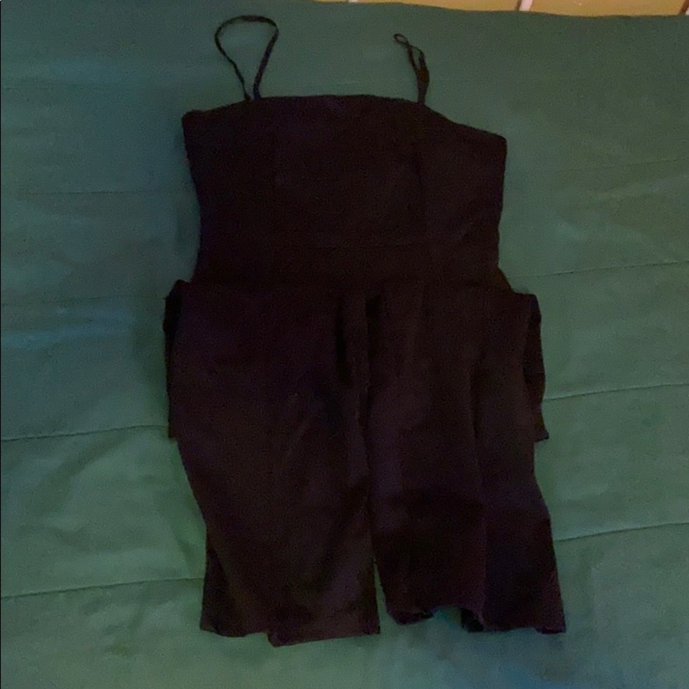 Tea length Long pant romper
